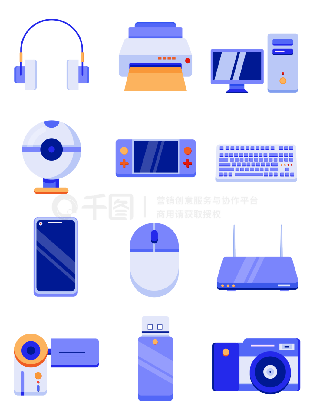 解鎖數碼產品銷售新高度 專業矢量圖標素材的視覺營銷價值